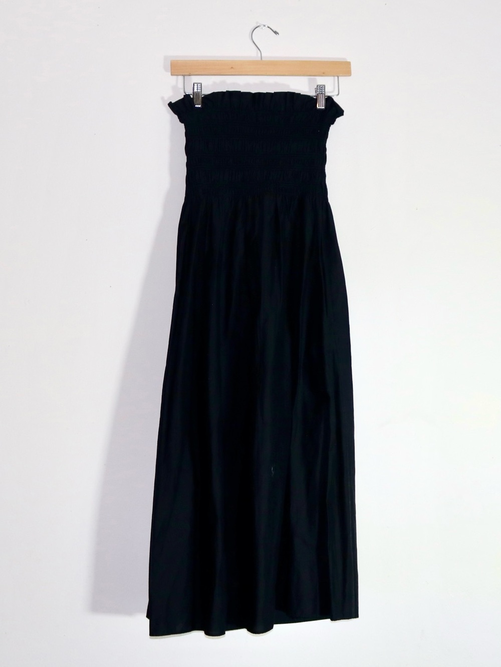 H&M Smock-Topped Dress in Black - Picture 3 of 8